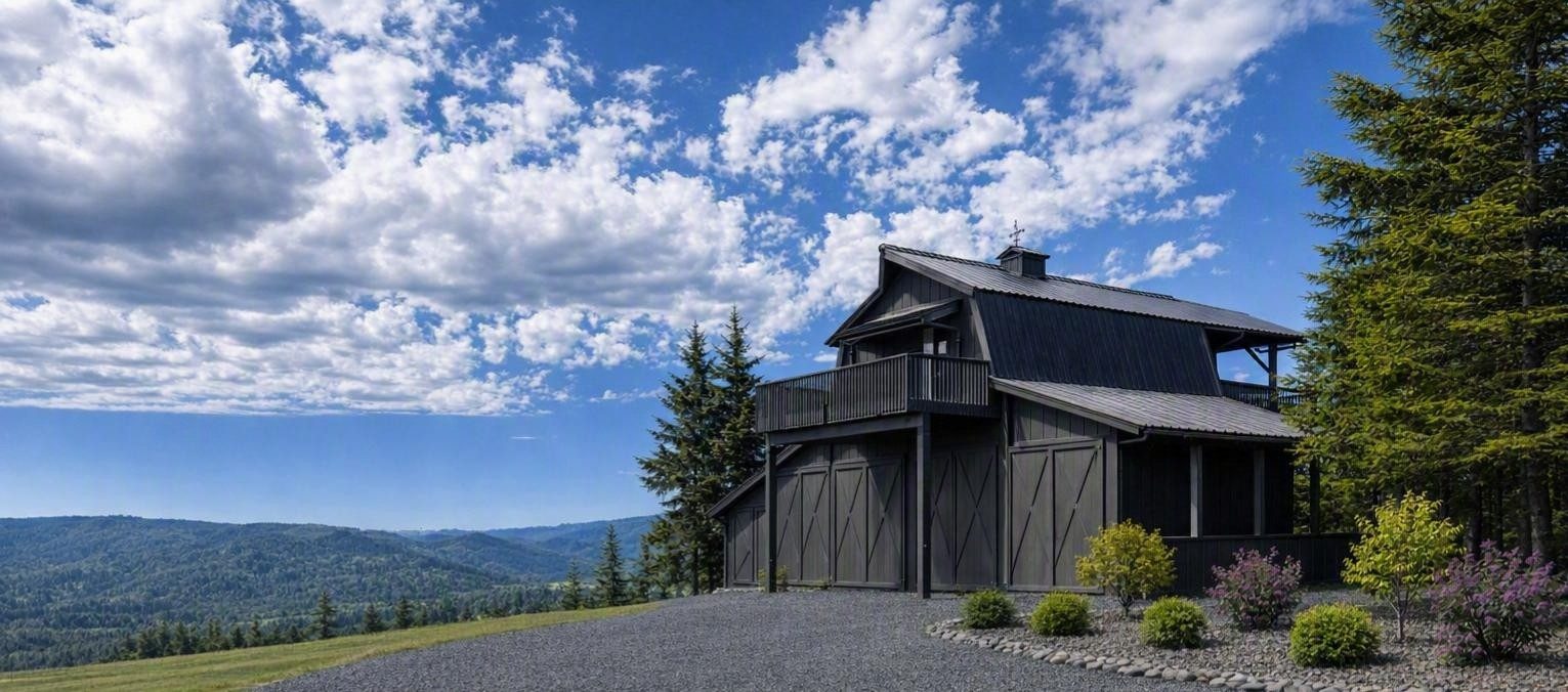 Benewah Estate residence — front elevation